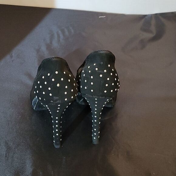 MADELINE GIRL BLACK HIGH HEEL PUMP SHOES - Picture 6 of 12